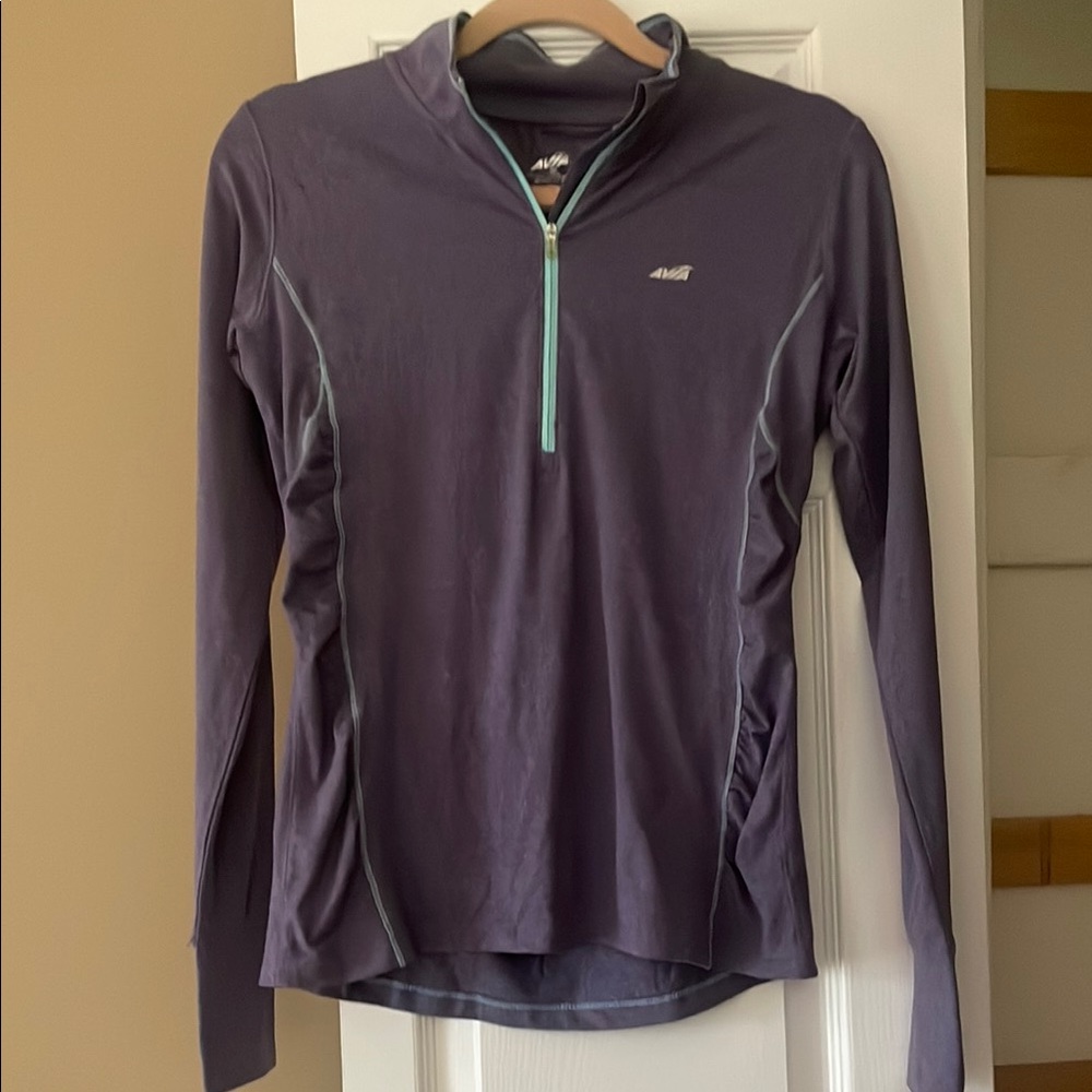 Purple Quarter-Zip Pullover